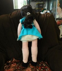 26 blue dress bk